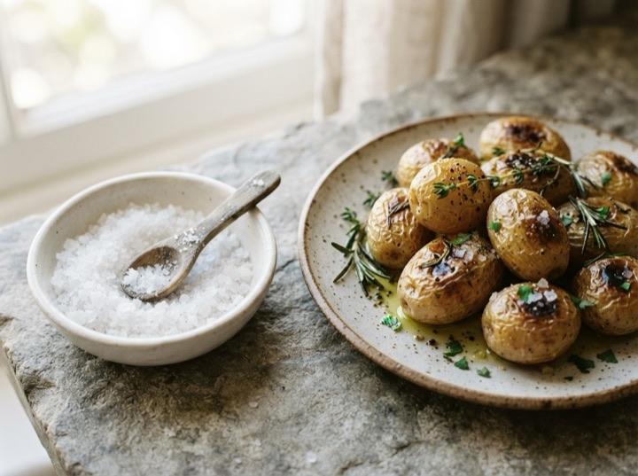 Serving idea: Algarve sea salt