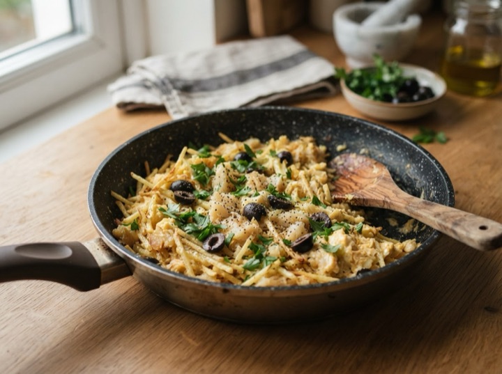 Serving idea: CAROTE 12-inch non-stick frying pan