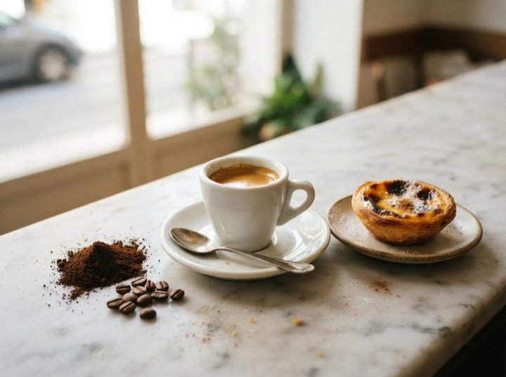 Serving idea: Delta Cafés ground coffee bundle