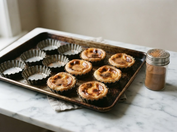 Serving idea: Pastel de nata tins, made in Portugal
