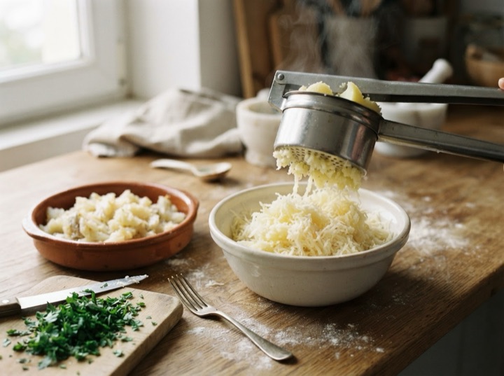 Serving idea: PriorityChef potato ricer