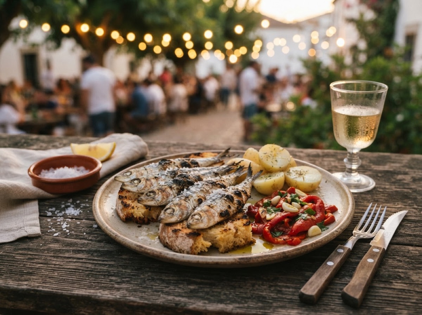 Sardinhas Assadas in the Air Fryer - Grilled Sardines