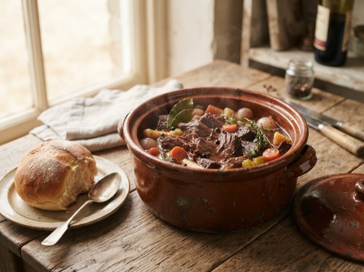 Alcatra Açoriana - Terceira Beef Pot Roast in a Clay Pot