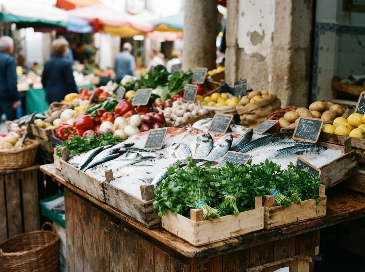 Portuguese Food Words - For the Market, Café and Tasca