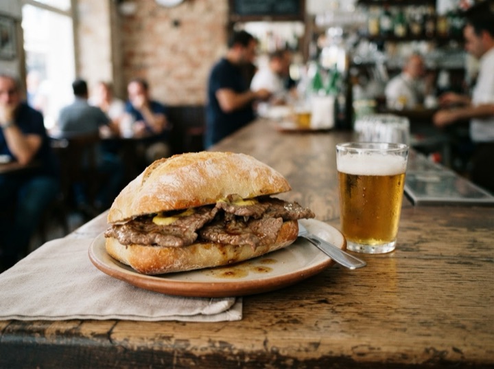 Prego no Pão - Portuguese Garlic Steak Sandwich