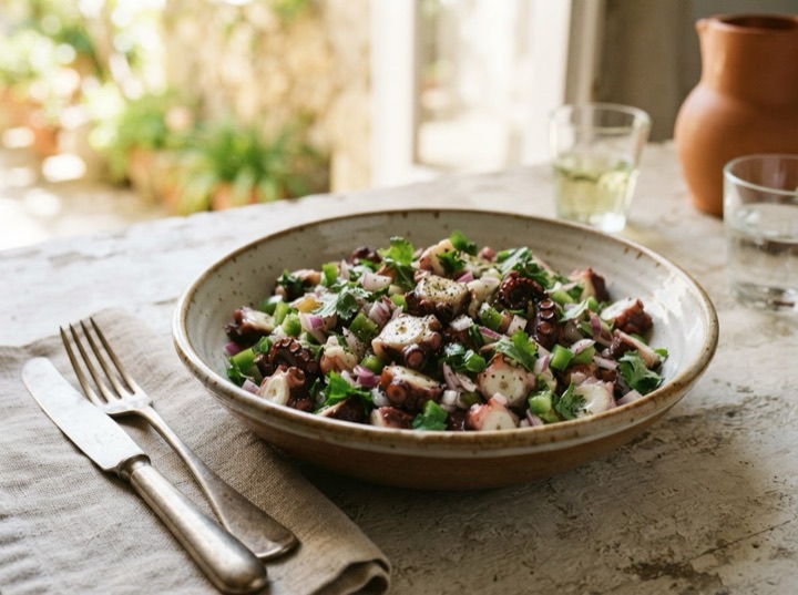 Salada de Polvo - Portuguese Octopus Salad
